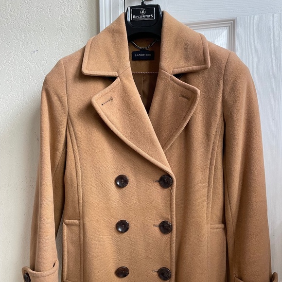Woolen winter coat Land’s End - Picture 1 of 7